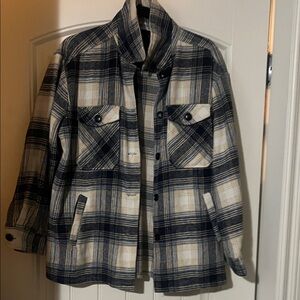 Plaid Shirt Jacket for Women
